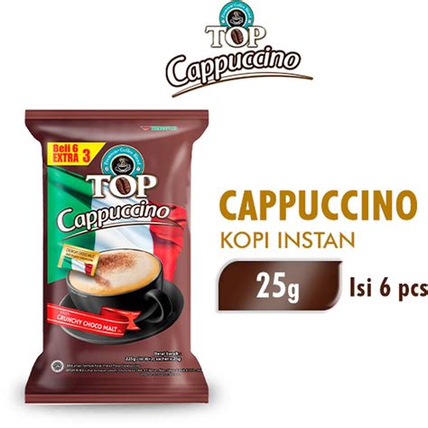 Top Coffee Kopi Cappuccino 6X25g Klik Indomaret