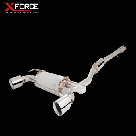 Xforce 3 Stainless Steel Cat Back Exhaust RA SSM Performance Parts