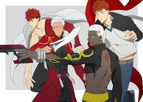 Sengou Muramasa Archer Emiya Archer Emiya Alter Emiya Shirou Fategrand Order Fatestay