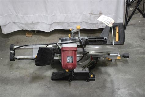 Chicago Electric 12 Double Bevel Sliding Compound Miter Saw Property Room