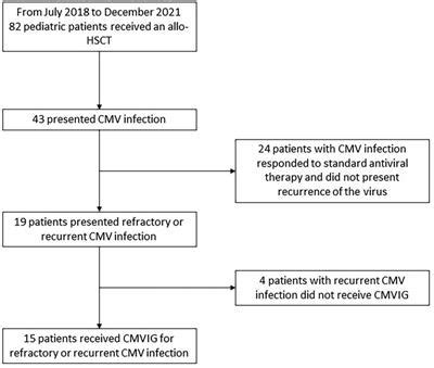 Frontiers CMV Hyperimmune Globulin As Salvage Therapy For Recurrent