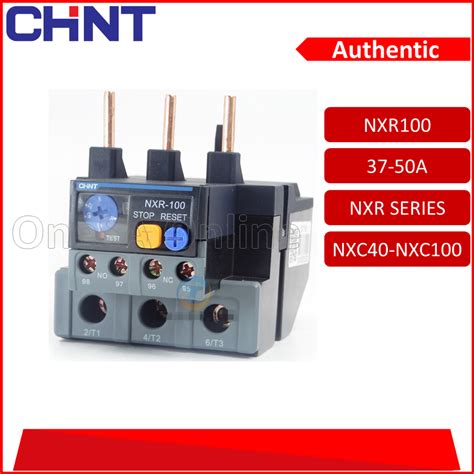 Chint Thermal Overload Relay Nxr Series Nxr A A