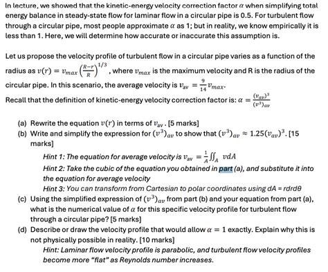 Solved In lecture, we showed that the kinetic-energy | Chegg.com 