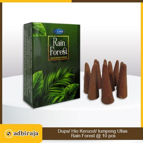 Jual Dupa Buhur Kerucut Cone Tumpeng Ullas Aroma Forest Isi Pcs