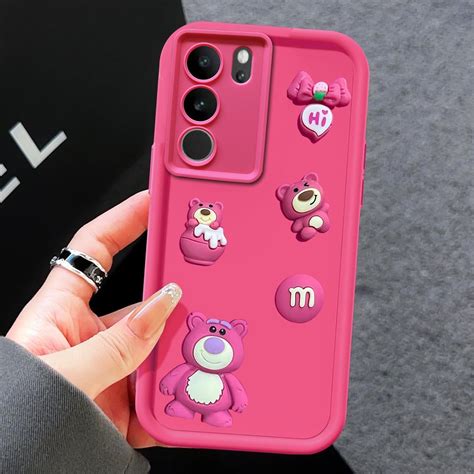 KC Back Cover For Vivo V29 5G Vivo V29 Pro 5G Round Flower Mirror