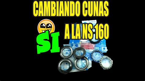 Cambio De Cunas A La Pulsar Ns Youtube