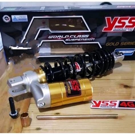 Jual Shock Yss C Euro Original Vario Vario Scoopy Fi Black Red