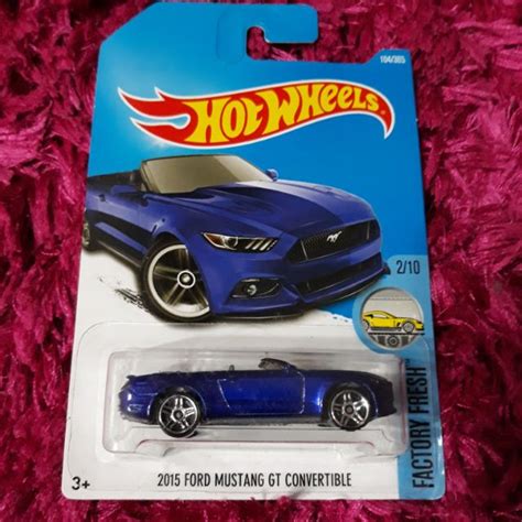 HOT WHEELS FORD MUSTANG GT CONVERTIBLE Shopee Malaysia