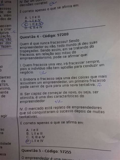 Prova De Empreendedorismo Adm Unopar Empreendedorismo