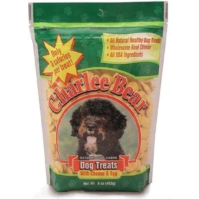 Charlee Bear Original Crunch Dog Treats with Cheese & Egg - Good Dog Pro