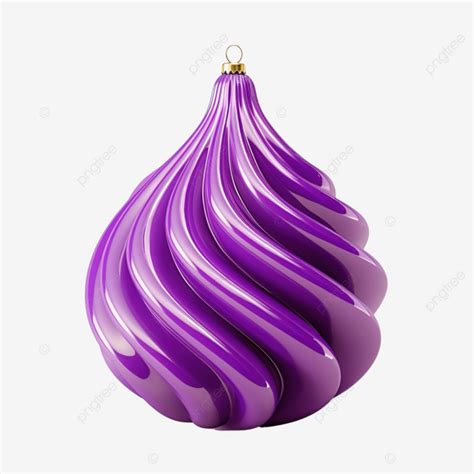 Brinquedo De Rvore De Natal Violeta Roxo Ou Bola Ilustra O Colorida