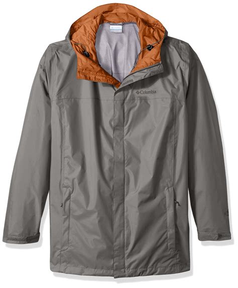 Columbia Men's Big and Watertight Ii Packable Rain Jacket, Boulder ...