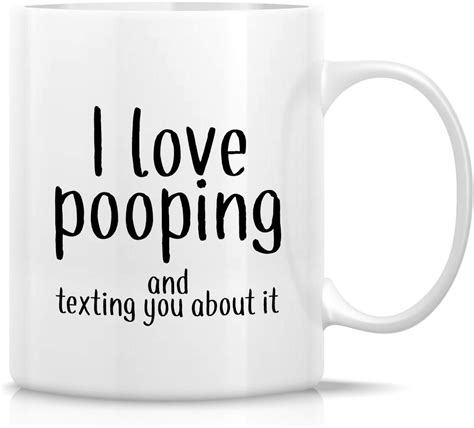 Aw Fashions Shh Nevermind Time To Poop Mug Funny Poop