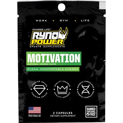 Ryno Power Motivation Supplement - Single Serving | Tree Fort Bikes