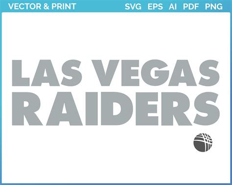 Las Vegas Raiders - Wordmark Logo (2020) - Football Sports Vector SVG ...