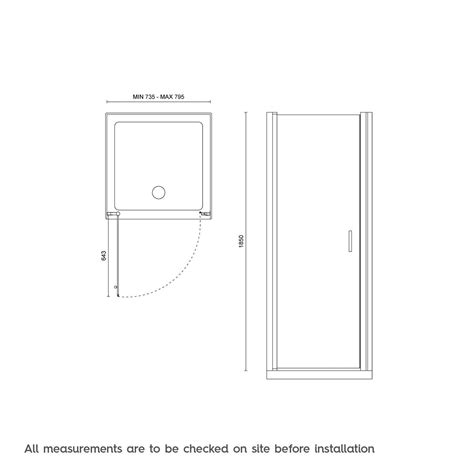 Standard Frameless Shower Door Sizes: A Guide - Shower Ideas