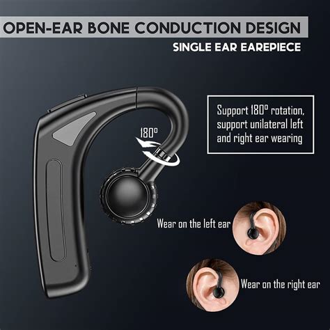 Essonio Bone Conduction Headphones Open Ear Headphones Bluetooth