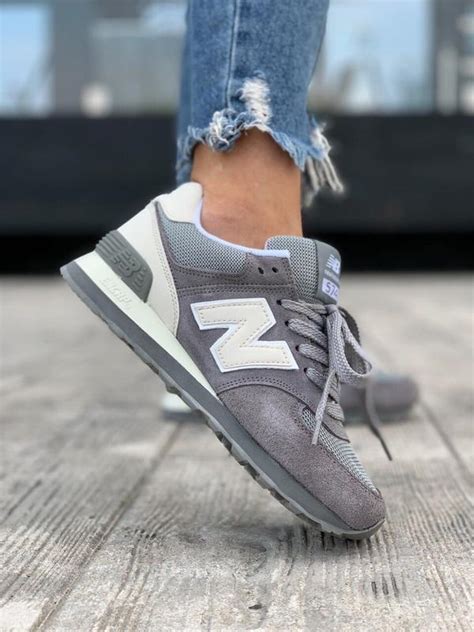 Кроссовки женские new balance 574 premium, серые, нью беланс, баланс ...