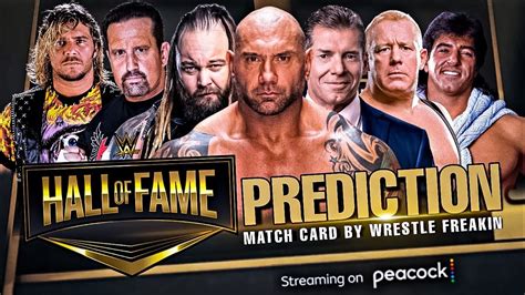 WWE Hall Of Fame 2024 Inductees Predictions HD Wrestle Freakin