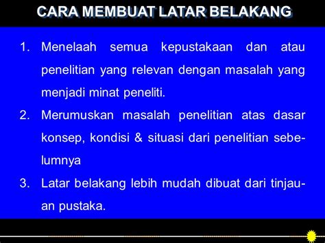 Cara Menulis Latar Belakang Kajian 5 Contoh Latar Belakang Penelitian Skripsi Makalah Karya