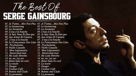 Serge Gainsbourg Ses Plus Belles Chansons The Best Of Serge