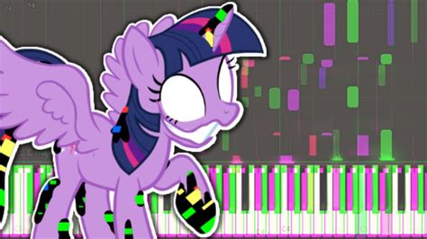 Corrupted Twilight Sparkle Dusk Till Dawn Piano Midi Youtube