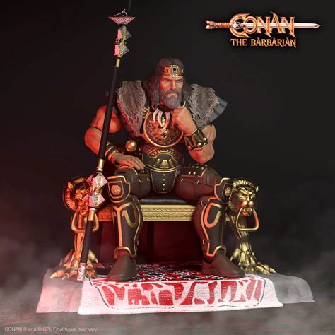 Conan The Barbarian King Conan And Throne By Super Pre Orders The