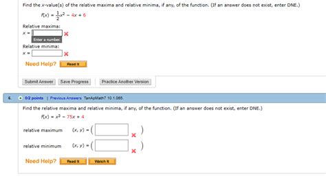 Solved Find The X Value S Of The Relative Maxima And Chegg