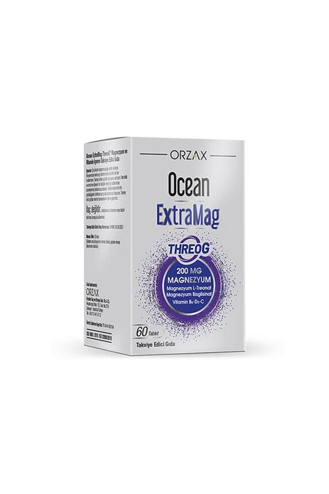 Ocean Orzax Ocean Extramag Threog 60 Tablet Fiyatı, Yorumları - Trendyol