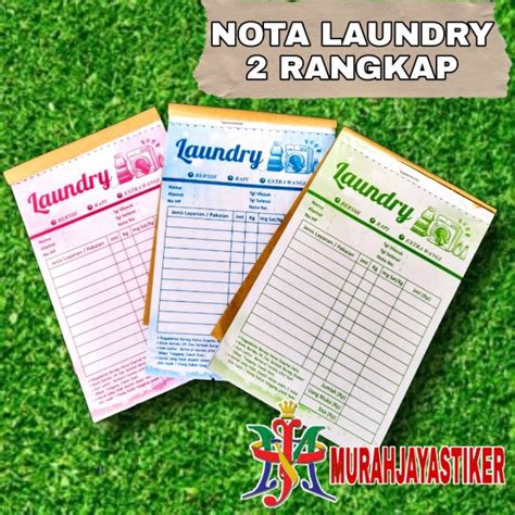 Jual Nota Laundry Rangkap Folio Isi Lembar Shopee Indonesia