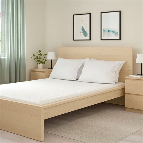 ÅSBYGDA foam mattress, firm/white, Full - IKEA