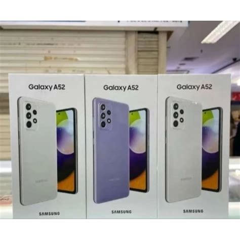 Jual samsung a52 ram 8/256 fullset | Shopee Indonesia