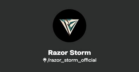 Razor Storm | Twitter, Instagram | Linktree