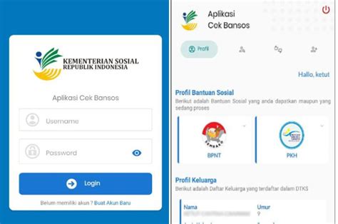 Cara Daftar Bansos Pkh Atau Bpnt Ke Dtks Kemensos Dan Cek Penerima Via