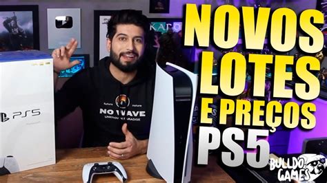 NOVOS LOTES De PLAYSTATION 5 NOVOS ESTOQUES e NOVOS PREÇOS ONDE