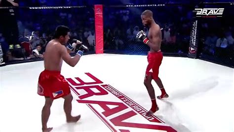 Mma Fight Between Frans Mlambo Vs Stephen Loman Brave Cf Free Mma