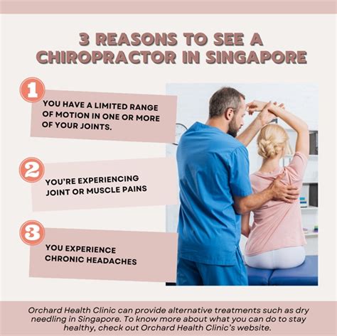 3 Reasons To See A Chiropractor In Singapore Prosper Health