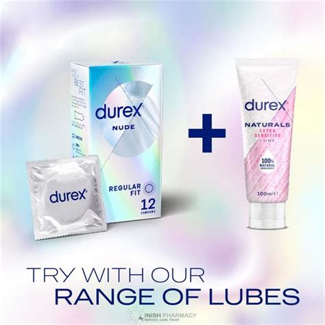 Durex Nude Regular Fit Condoms Pack Inish Pharmacy Ireland