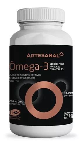 Mega Epa Dha Artesanal Caps Odor Free Parcelamento