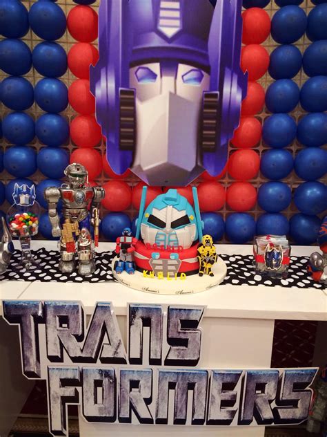 Transformers Birthday Party Ideas Photo 1 Of 45 Catch My Party