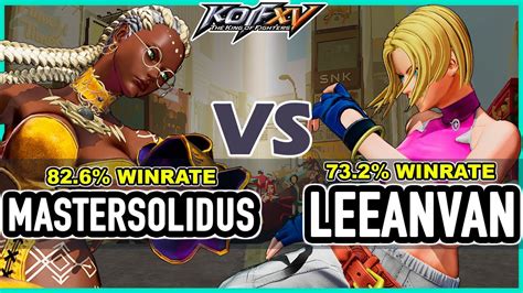 KOF XV Mastersolidus Geese Dolores Kukri Vs Leeanvan Blue Mary