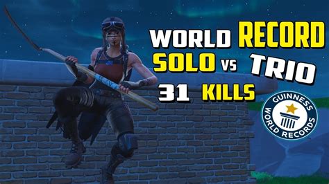 BFC Albraik World Record 31 Kills Solo Vs Trio LTM Fortnite Battle