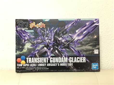 Hgbf Transient Gundam Glacier Hobbies Toys Toys Games On Carousell