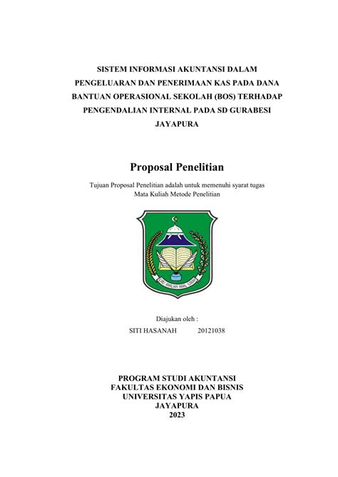 Pdf Sistem Informasi Akuntansi Dalam Pengeluaran Dan Penerimaan Kas