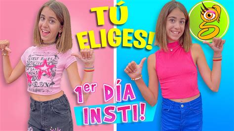 Primer D A De Instituto T Eliges Mi Look Youtube