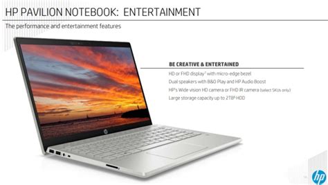 HP's 2018 Pavilion laptops coming soon for $629 and up - Liliputing