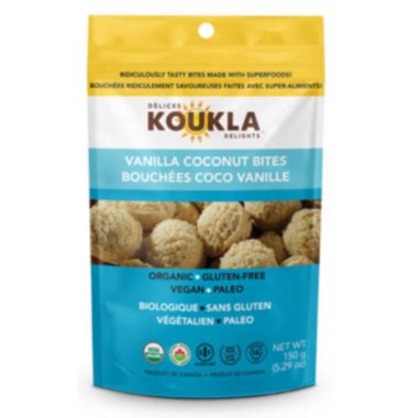 Buy Koukla Delights Vanilla Coconut Bites At Well Ca Free Shipping