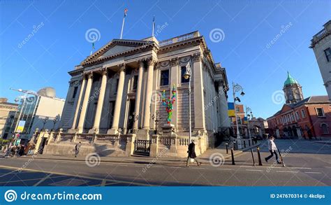 Dublin City Hall In The City Center Dublin Ireland April 20 2022