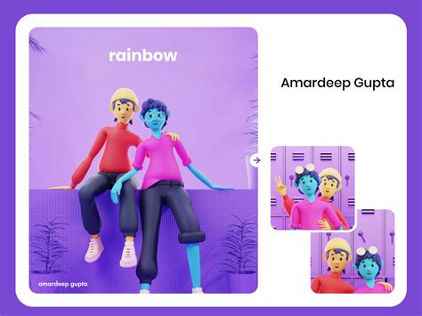 Rainbow Project by Amardeep Gupta on Dribbble