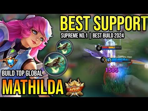 MATHILDA BEST BUILD 2024 BUILD TOP GLOBAL MATHILDA GAMEPLAY MOBILE